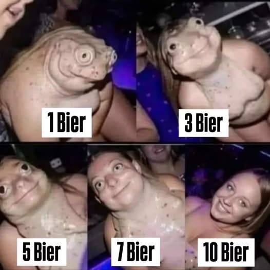 1 Bier -  - 3 Bier - 5 Bier - 7 Bier - 10 Bier