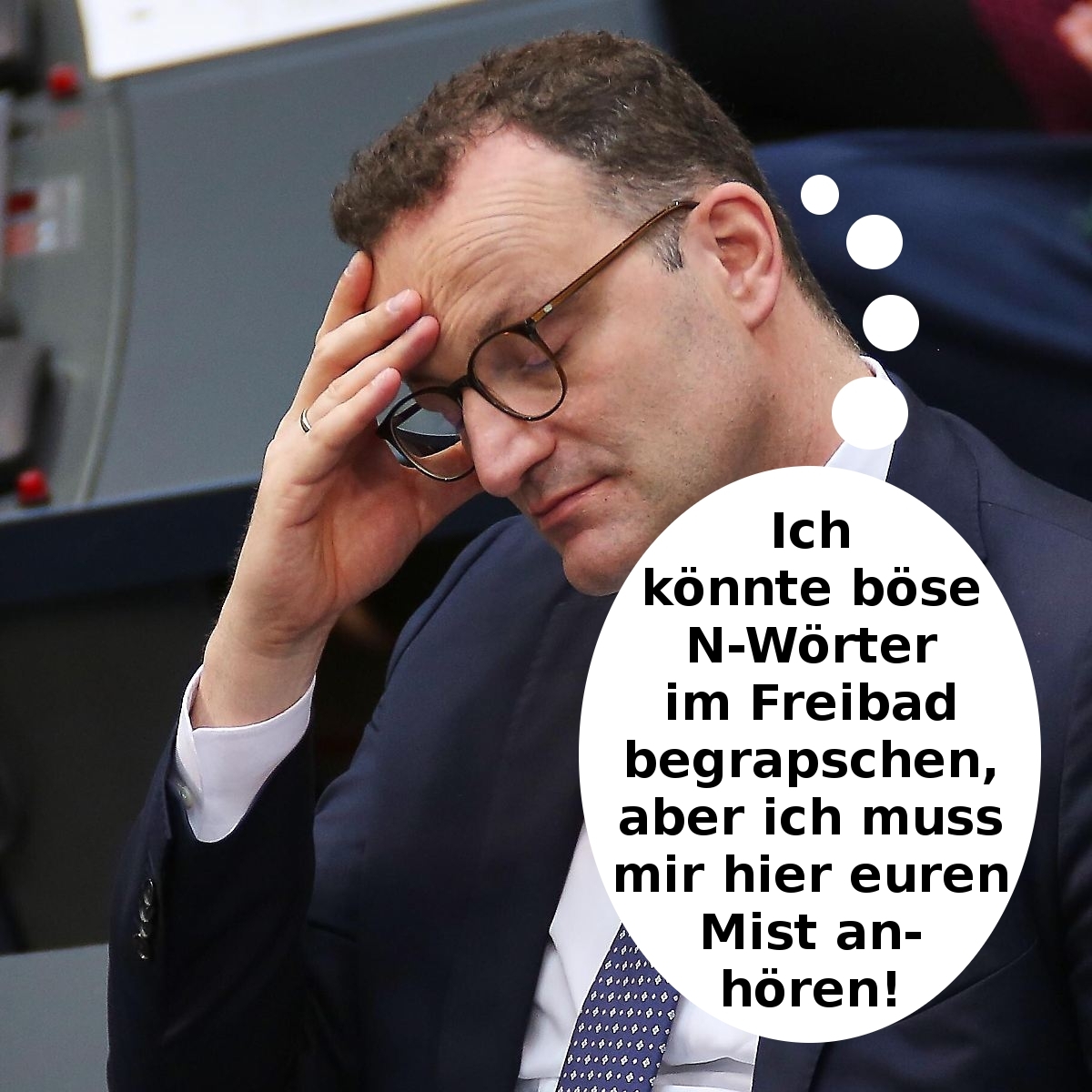 Ich könnte  - böse N-Wörter im Freibad begrapschen, aber ich muss mir hier euren Mist anhören!