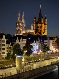 Cologne at night 