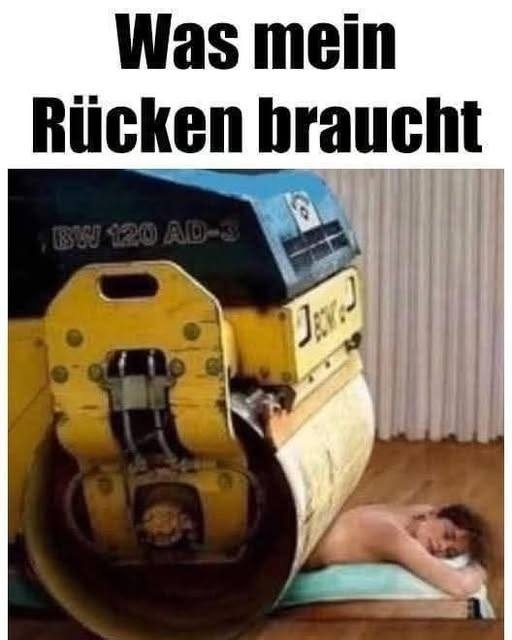 Was mein Rücken braucht