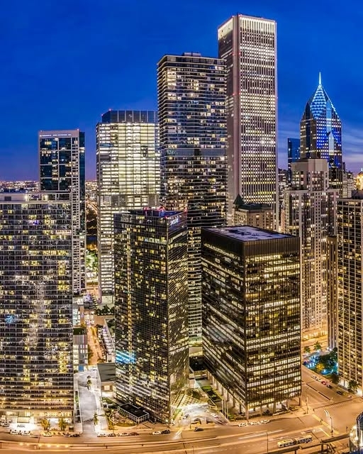 Chicago City in Illinois, USA