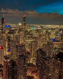 Chicago City in Illinois, USA