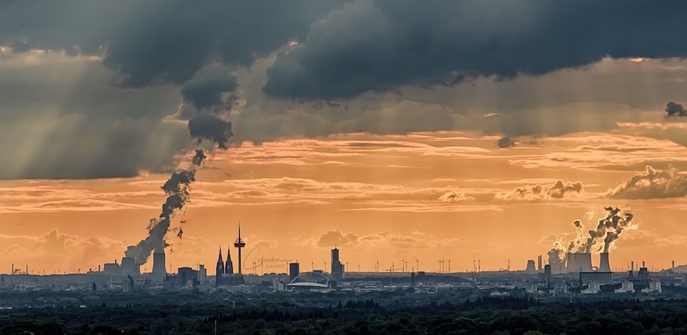 Der Blick von "Oberschönrath" nach KÖLN