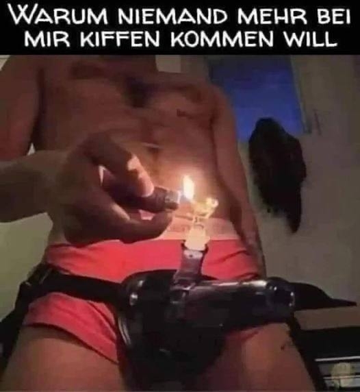 WARUM NIEMAND MEHR BEI MIR KIFFEN KOMMEN WILL
