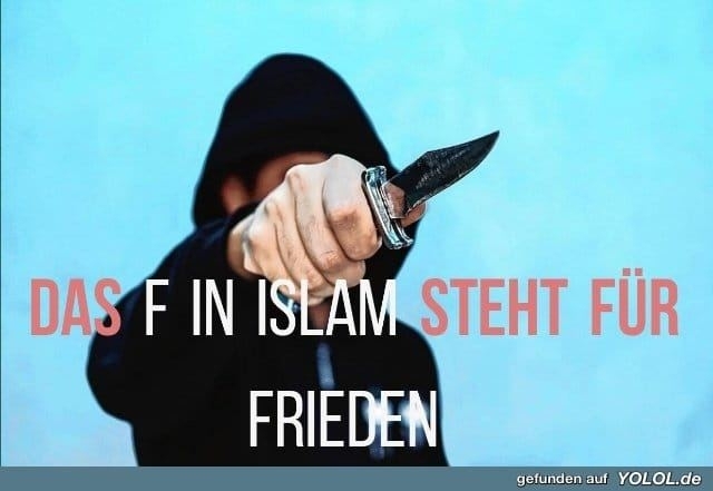 DAS F IN ISLAM STEHT FÜR FRIEDEN