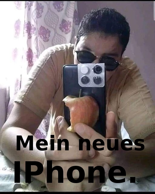 Mein neues IPhone. 