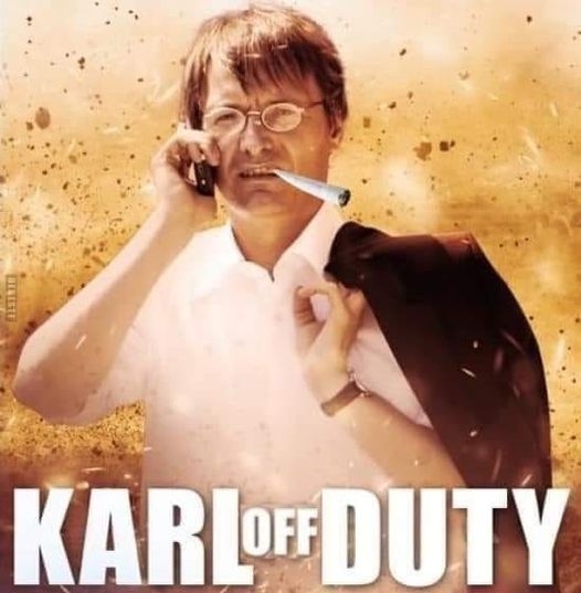 KARL OFF DUTY