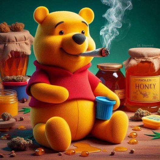 Winnie Puuh kifft