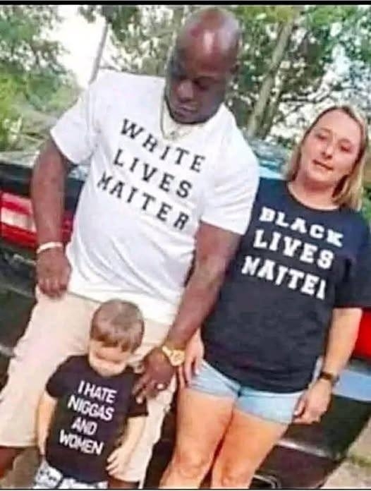 WHITE LIVES MATTER - BLACK LIVES MATTER - I HATE NIGGAS AND WOMEN