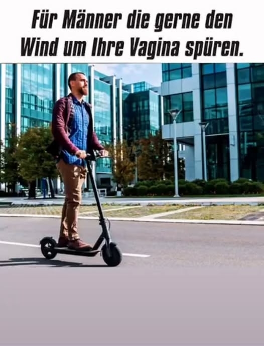 Für Männer die gerne den - Wind um Ihre Vagina spüren.