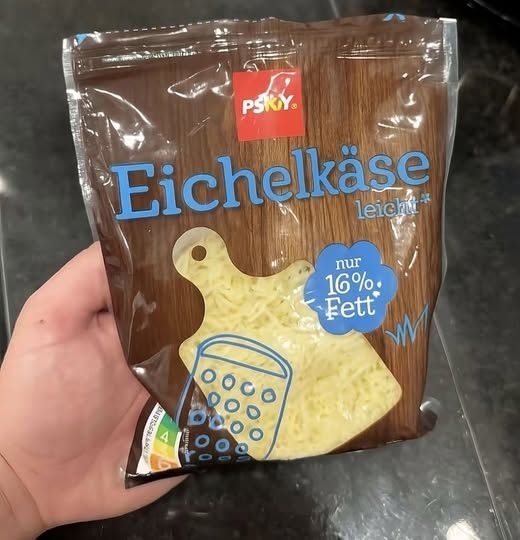 Eichelkäse - nur 16 % Fett*