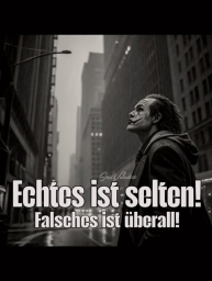 Echtes ist selten! - Falsches ist überall!
