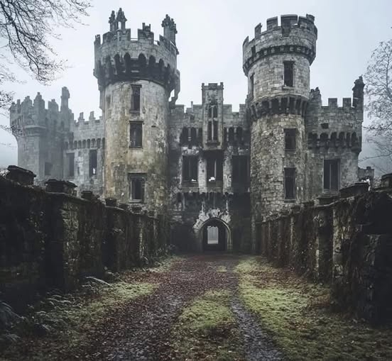 Abandoned Castle in England