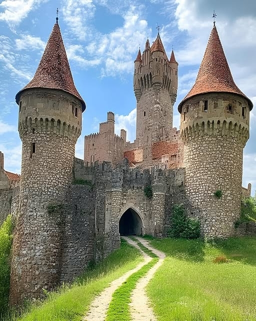 Das Schloss Corvin - in Transsilvanien, Rumänien, zeigt die Merkmale der gotischen Architektur und hat eine bedeutende historische Relevanz. 1440 von der Familie Hunyadi erbaut und diente als Verteidigungsbau gegen osmanische Vorstöße. Beim Betreten durch seine imposanten Tore trifft man auf mehr als 50 Kammern, die mit mittelalterlicher Kunst und historischen Erzählungen geschmückt sind, die die ritterlichen Traditionen der Zeit wider Die akribischen Restaurierungsbemühungen heben die architektonische Integrität des Bauwerks hervor und stärken gleichzeitig seine historische Bedeutung, insbesondere die Verbindung mit bekannten Persönlichkeiten wie Vlad the Impaler, was seinem Erbe eine Dimension der Intrigen Corvin Castle stellt somit einen wichtigen Ort des kulturellen Erbes dar, der sowohl diejenigen mit Interesse an historischen Ereignissen als auch Personen, die von seinen ästhetischen Eigenschaften gezogen werden, Dieses Wahrzeichen bietet einen umfassenden Einblick in die historische Erzählung Rumäniens.