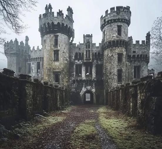 Verlassenes Schloss in England